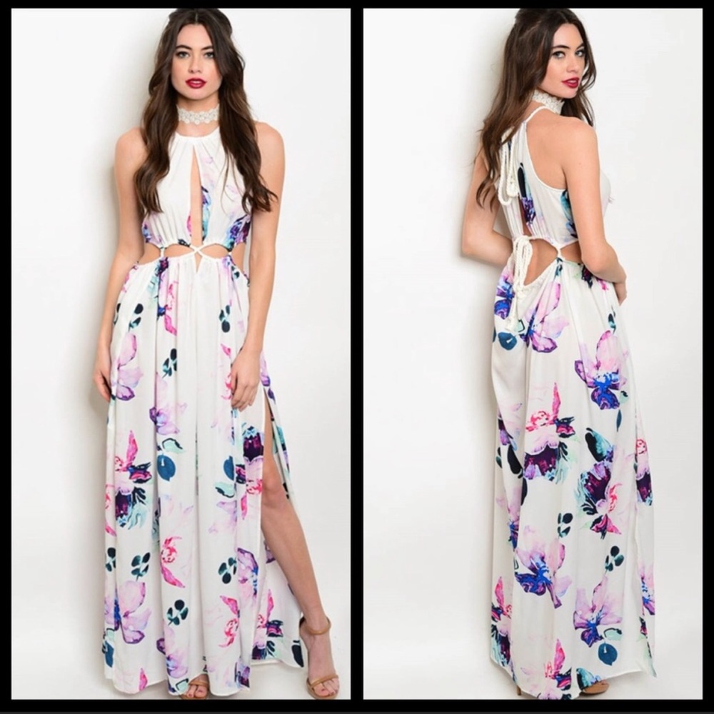 Beautiful cut out maxi dress
